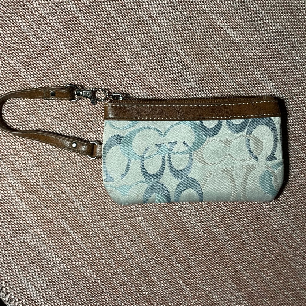 Vintage Coach Wristlet